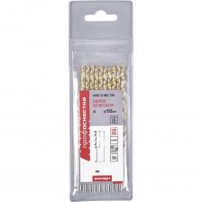 Удлиненное сверло по металлу Сверло по металлу удлин Профоснастка 7,0 мм HSS M2 TIN/135 DIN 340, 10 шт., №701 30206061