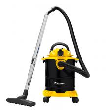 Пылесос строительный Kolner KVC 20L-S 8040400076, 20 л, 16 кПа, 1200 Вт, 26 л/с, сухая/влажная уборка, кабель 5 м, мешок, фильтр 3 шт., насадка 4 шт.