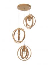 Светильник BayerLux ЭКО «Лика» 3x40 Вт Е27 коричневый 40x40x100 см