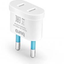 Buro Адаптер-переходник (1 розетка) белый (пакет ПЭ) {переходник для Apple США LL/a} [BU-PA02-W]