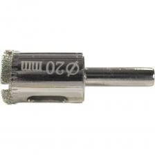 Сверло трубчатое алмазное (трубчатое сверло) подходят для сверления керамического гранита, стекла, облицовочной плитки, бетона и кирпича. Для безударного сверления! Для работы использовать электроинструмент с невысокими оборотами. При работе желательно требует использования кондуктора для сверл или шаблона. Использовать охлаждение водой. Изготовлена из инструментальной стали и агломерированных синтетических алмазов.