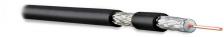 Кабель медный Кабель коаксиальный Hyperline COAX-RG6-100 RG-6 FTP PVC внутренний 100м черный COAX-RG6-100