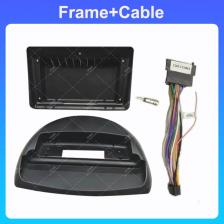 9-дюймовый автомобильный радиоприемник, стерео Android, GPS, мультимедийное радио, панель приборной панели, комплект рамки для Renault Clio 2 BB CB MK2 2000-2012