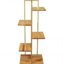 Стеллаж GreenWeen Loft 6 MAX золотой GW-L6MAX-130G