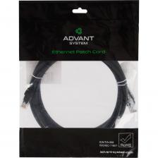 Патч-корд Ethernet – CAT 5e U/UTP, 3 м, черный (нг(а) LSZH) Надёжное решение для подключения компьютеров, коммутаторов, роутеров и IP-устройств в локальной сети. Обеспечивает стабильную передачу данных на частоте до 100 МГц и скоростях до 1 Гбит/с (1000BASE-T) — без обрывов и потерь пакетов при повседневной нагрузке. Выполнен по схеме U/UTP — четыре витые пары без экрана — компактный диаметр и высокая гибкость; оптимален для зон с низким уровнем электромагнитных помех. Безгалогеновая оболочка LSZH нг(А) не поддерживает горение и не выделяет дыма — безопасно для помещений с повышенными требованиями пожарной безопасности, подходит для офисов, ТЦ и домов.