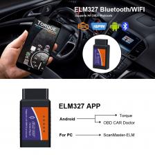 1 шт. диагностический инструмент Android Windows ELM327 OBD2 V2.1 Bluetooth автомобильный детектор диагностический инструмент автоматический сканер неисправностей инструмент