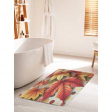 Коврик для ванной противоскользящий станет ярким акцентом для создания домашнего уюта в интерьере вашей ванной комнаты.Половик для ванной, душевой и туалета выполнен из мягкого и приятного материала велсофт (100% полиэстер) с тонкой прослойкой из поролона. Велсофт - мягкий ворс, который обеспечивает комфортное прикосновение при хождении босиком.Основание изделия изготовлено из нетканого материала с антискользящим покрытием, что предотвращает его скольжение по плитке и кафелю.Края прямоугольного коврика надежно обработаны, не распушатся (не деформируется) во время эксплуатации.Быстро высыхает и не теряет своих свойств при длительном контакте с влагой. Аксессуар для ванной мгновенно впитывает влагу, быстро сохнет и не линяет.Универсальное изделие подходит для использования в бассейне, сауне, спальне в качестве прикроватного коврика и как коврик для детей.Уход: стирать при температуре 30-40 градусов, выбирая деликатный режим стирки и отжим не более 800 оборотов. НЕ ОТБЕЛИВАТЬ!В комплект к коврику вы можете подобрать шторку для ванной под брендом JoyArty. Яркость рисунка может отличаться от изображения на сайте. Допустимо отклонение в размерах +- 5 см.