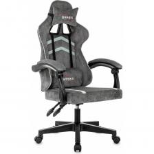 Кресло компьютерное BRABIX "Shooter GM-123" сочетает в себе эргономичный дизайн и функциональность, которые обеспечат вам комфортное размещение за компьютером.Обивка кресла из мягкой и дышащей ткани обеспечивает комфорт в любое время года, не вызывает дискомфорта даже при длительном сидении. Материал легко чистится и сохраняет свою форму и внешний вид.Возможность регулировки наклона спинки с фиксацией в любом положении и подвижные подлокотники обеспечат дополнительный комфорт и возможность подстраивать кресло под свои предпочтения.В основании – надежное пластиковое пятилучие и газлифт 3 класса.Кресло справится с нагрузкой до 120 кг.