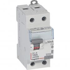 Выключатель дифференциального тока Legrand DX?ID 2П 230 В~ 100 А тип AC 30 мА 2 модуля 411508