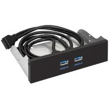 Планка USB на переднюю панель ExeGate U5H-615 5.25 (EX289289RUS)
