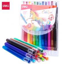 Мелки восковые Deli Colorun EC20403 EC20403, 12 цветов