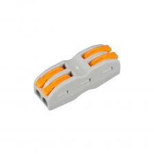 Соединительные клеммы для подключения жестких и гибких медных проводов позволяют соединять соединять кабель при электромонтаже. Благодаря рычажковому механизму зачищенные провода легко вставляются и фиксируются в клемме. Высокая надежность обеспечивается максимальным током на клемму - 32А. Необходимая длина зачистки изоляции 11 мм.