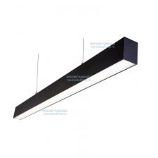 Светильник профильный L70 108W, 3015 мм, 4000К, черный, подвесной, IP 40 -ВСЕСВЕТОДИОДЫ (vs-ds-L70-3015-108w-4k-b-p), цена за 1 шт.