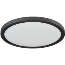 Потолочный светильник Sonex Nebula Black 7788/24L пластик/белый/черный LED 24Вт 3000/4000/6500К CCT/датчик движения