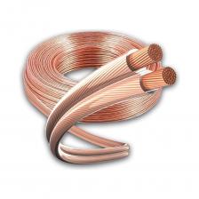 Кабель акустический состоит из двух параллельных многожильных проводников в изоляции из прозрачного поливинилхлоридного пластиката. Разделительное основание позволяет обеспечить разделение проводников кабеля без повреждения изоляции и оголения жил. Тип формата кабеля: круглый, для соединения компонентов и акустических систем, класса Hi-Fi, Hi-End. Кабель можно использовать для систем видеонаблюдения для подключения аксессуаров (колонки \ микрофон и т.д для вывода звука при разрыве периметра).