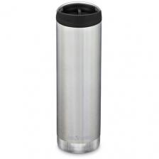 Термокружка Klean Kanteen TKWide Cafe Cap, 0.59 л, brushed stainless