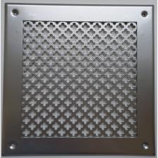 Металлическая вентиляционная решетка Вентиляционная решетка металлическая на саморезах 200x200 мм ООО Вентмаркет VRC00203S
