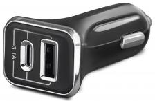 АЗУ Akai CH-6D09 USB A+Type-C 3.1A универсальное Black
