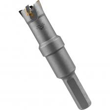 Твердосплавная коронка по металлу Коронка по металлу твердосплавная с центрирующим сверлом 16 мм Vertextools 1819-16