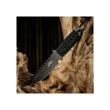 Метательный нож Мастер К Ферест, в оплетке, с зазубринами 234790