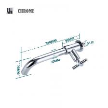 Латунный скрытый настенный смеситель для раковины, матовый золотой, черный, хромированный, серый смеситель для раковины с длинным носиком для туалетной комнаты
