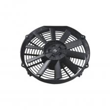 Данный вентилятор универсальный и применяется в составе систем охлаждения и кондиционирования на автомобильной и специальной технике. В частности, для грузовых и легковых транспортных средств различных марок, сельскохозяйственной, строительной, лесной и коммунальной мобильной спецтехнике. Технические характеристики: Типоразмер: 280 мм или 11 дюймов; Производительность: 1800 м3/час; Скорость вращения: 2700 об/мин; Электропитание: 12 Вольт; Мощность: 180 Ватт; Степень защиты: IP65/IP68; Направление потока: нагнетание. Размеры: указаны на чертеже в фото. Вентилятор можно установить на радиатор, как дополнительный или взамен штатного. Использовать как кулер трансмиссии или в качестве вентилятора маслоохладителя. Все зависит от подходящих размеров и требуемых технических параметров. Крыльчатка и корпус вентилятора изготовлены из синтетического полимера – усиленного нейлона. Применение этого полимера позволило изготовить легкий и невероятно ударопрочный вентилятор с высоким пределом температуры теплового искажения. Комплектуется пыле-влагозащищённым коннектором с IP68 (папа-мама, 2-х пиновый) для надежного подключения вентилятора к бортовой сети автомобиля.