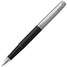 PARKER Ручка перьевая parker "jotter bond street black ct", копус черный, детали из нержавеющей стали, синяя, 2030947