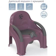 Горшок-стул Amarobaby Baby chair, фиолетовый (AB221105BCh/22)