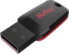 Флеш диск Netac 32Gb U197 NT03U197N-032G-20BK USB2.0 черный/красный
