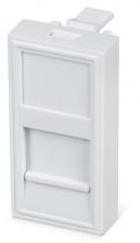 Вставка Cabeus FP-22,5-1M 45x22,5 (ан. Mosaic) для 1 модуля формата Keystone Jack