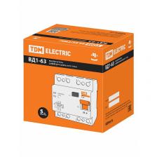 Устройство защитного отключения ВД1-63 4Р 50А 300мА TDM, цена за 1 шт