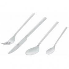 GIPFEL Набор столовых приборов Solvay 24 предмета серебристый 6 24