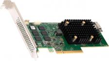 Broadcom Контроллер Broadcom/LSI 9560-8I SGL (05-50077-01) (PCIe 4.0 x8 LP) Tri-Mode SAS/SATA/NVMe 12G, RAID 0,1,5,6,10,50,60, 8port(1*int SFF8654), 4GB Cache, 3908ROC, RTL, 1 year (id 26069)