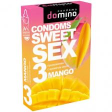 Презервативы DOMINO Sweet Sex Mango, 3 шт.