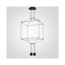 Подвесной светильник IMPERIUMLOFT Chandelier 0311 LED Suspension lam 84527-22 представляет собой стильное и функциональное решение для освещения интерьера. Этот светильник подвесного типа оснащен четырьмя лампами, что обеспечивает равномерное распределение света на площади до 12 квадратных метров. Он поддерживает использование как ламп накаливания, так и светодиодных, что позволяет выбрать наиболее подходящий вариант для вашего помещения. Светильник выполнен в черном цвете с матовой поверхностью, что придает ему современный и элегантный вид. Металлическая арматура и плафоны обеспечивают долговечность и надежность конструкции. Крепление на планке упрощает установку, а стандартный цоколь G9 делает замену ламп простой и удобной. Светильник идеально подходит для использования в интерьерах, где требуется акцент на декоративные элементы.