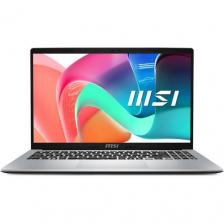 Ноутбук MSI Modern 15 F1MG-875XRU 15.6", IPS, Intel Core 5 120U 1.4ГГц, 10-ядерный, 16ГБ DDR4, 1ТБ SSD, Intel Graphics, FreeDOS, серебристый [9s7-15s112-875]
