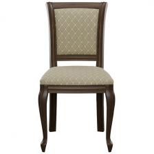 Стул, Орех тёмный, ткань Призма 37/1 Аврора Кабриоль 102173