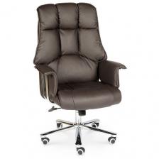 Компьютерное кресло NORDEN Президент для руководителя, обивка: натуральная кожа, цвет: темно-коричневый