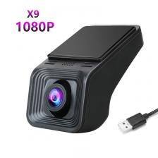 JMCQ FHD 1080P USB Автомобильный видеорегистратор, ADAS DVR для авто Android мультимедийный плеер скрытого типа, обнаружение движения, AR-рекордер, видеорегистратор