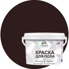 Специализированная акрил-полиуретановая краска для пола Malare с добавлением воска для защитно-декоративного окрашивания любых типов поверхностей: Деревянных (мебель, двери, окна, фасад, полы, стены, фанера, OSB и иные) Минеральных (каменные, кирпичные, бетонные, штукатурные) Металлических, без следов коррозии Тип работ: Внутренние Расход: 7-10 кв. м на 1 кг, в зависимости от типа поверхности. Время высыхания: при температуре 25±2 °C и относительной влажности 50±5 %: 45-60 минут до нанесения 2-го слоя; 120 минут до полного высыхания. На отлипание 30 мин. Применяется в производственных, жилых и общественных зданиях, в том числе больницах, школьных и дошкольных учреждениях, в помещениях, где предусмотрен режим влажной дезинфекции.