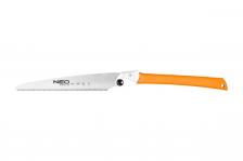 Японская пила для точной резки NEO TOOLS 11 TPI, узкая, складная 44-611