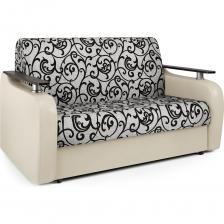 Диван аккордеон Гранд Д 100 - это сочетание комфорта и функциональности. Диван выполнен в классическом стиле, что позволяет ему гармонично вписаться в любой интерьер. Обивка из экокожи бежевого цвета с узорами придает дивану изысканный вид. Каркас изготовлен из массива дерева и ЛДСП, что гарантирует прочность и долговечность изделия. Диван оснащен механизмом трансформации "аккордеон", который позволяет быстро и легко превратить его в просторное спальное место размером 100х194 см. Максимальная нагрузка на диван составляет свыше 140 кг, что делает его подходящим для людей разного телосложения. Диван оборудован бельевым ящиком, что позволяет хранить постельные принадлежности и другие вещи. Сиденье имеет высоту 50 см и глубину 65 см, что обеспечивает комфортное размещение. Диван аккордеон Гранд Д 100 оснащен многослойным ППУ наполнителем, который обеспечивает мягкость и комфорт при использовании. Диван имеет гарантию на 18 месяцев и срок службы 10 лет, что подтверждает его высокое качество и надежность.