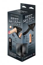 Пояс BEST SELECT с 3 насадками и вибрацией