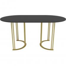 Овальный кухонный стол, состоящий из столешницы и металлического подстолья не только прекрасно впишется в интерьер вашего дома, но и станет незаменимым элементом вашего обеденного пространства. Он прекрасно сочетается со стилем LOFT и однозначно будет притягивать взгляды окружающих. Обеденный овальный стол придаёт кухне стильный и современный вид. Создает гармоничное пространство, располагая к уютным беседам и веселым застольям. Кухонный стол — это не просто предмет мебели, а место для теплых воспоминаний и общения с близкими.Кроме того, этот стол также может быть использован как письменный стол, или как рабочий стол, его эргономичный дизайн обеспечит комфорт и удобство. Стол VIOLUR идеально подойдет для офиса или переговорной комнаты. За ним можно провести продуктивные рабочие встречи, обсудить важные вопросы с партнерами или просто насладиться плодотворной работой.Выполнен из высококачественных материалов, которые гарантируют его долговечность и надежность. Дизайнерский овальный стол с металлическим подстольем, состоящим из двух ножек-полумесяцев. Столешница из ЛДСП высокого качества Egger толщиной 25 мм. Стандартный вариант – матовая порошковая окраска.