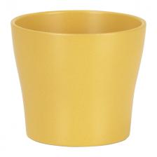 кашпо керамическое Curcuma 808 d19см 2,85л желтый