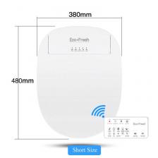 Электрическая крышка биде Ecofresh "умное" сиденье для унитаза, умное биде с подогревом, крышка со светодиодсветильник кой