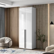 Шкаф двухстворчатый «Норд», 800x510x2236 мм, цвет белый глянец