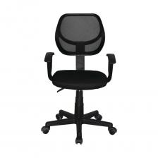 Компактное кресло Компьютерное офисное кресло BRABIX Flip MG-305, с подлокотниками, сетка 531952