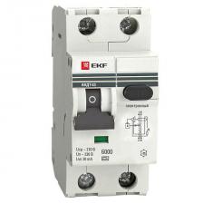 EKF Дифференциальный автомат АВДТ (характеристика C, электронный тип A) 6кА PROxima DA63-50-30e 1 шт