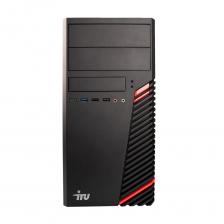 Настольный компьютер iRU Home 310H6SM, Intel Core i5 12400, DDR4 8ГБ, 256ГБ(SSD), Intel UHD Graphics 730, Free DOS, черный [1901028]